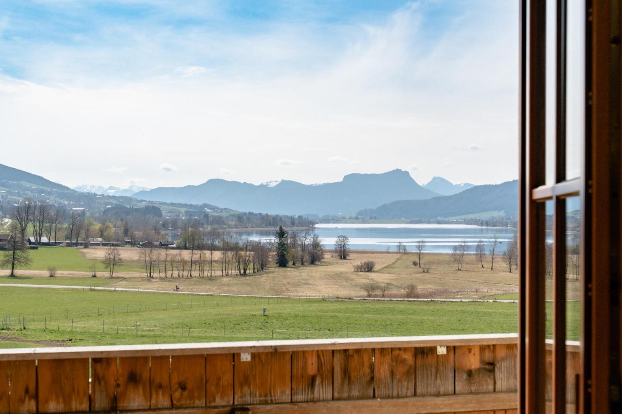 הוילה Oberhofen am Irrsee Sunnhof מראה חיצוני תמונה